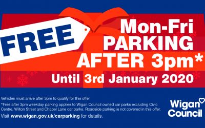 Free Weekday Parking – on Entry after 3pm