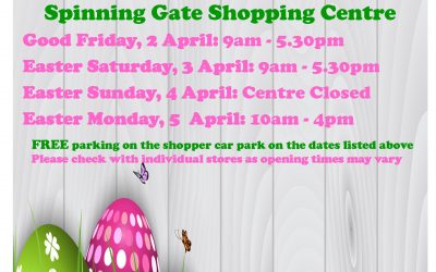 Easter Weekend – Centre Opening Hours
