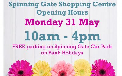 May Bank Holiday – Centre Opening Hours