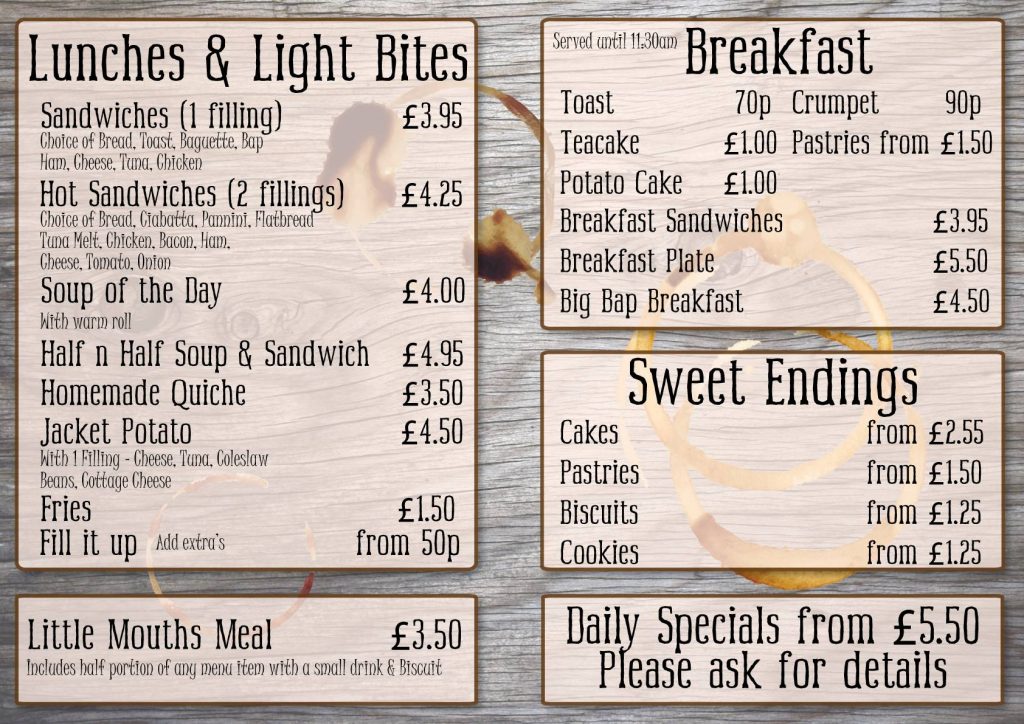 Cafés/Restaurants Spinning Gate Shopping Centre