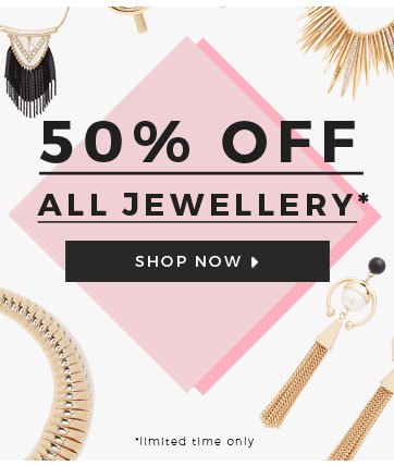 WOW! 50% Off All Jewellery at Roman