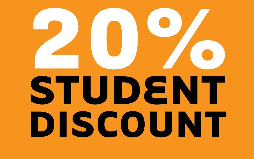 20% Student Discount at Select Fashion