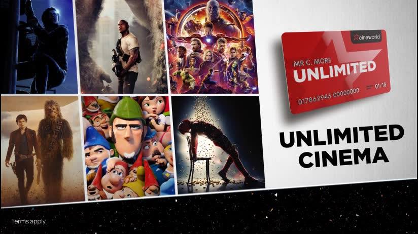 Cineworld Leigh – Unlimited Offer Event