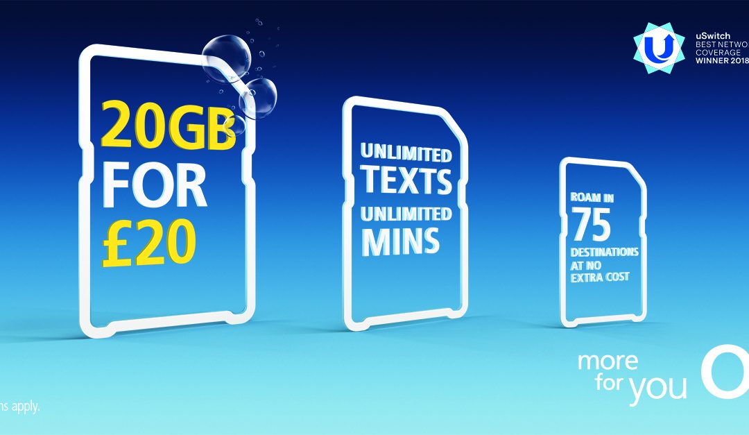 20GB for £20 at O2
