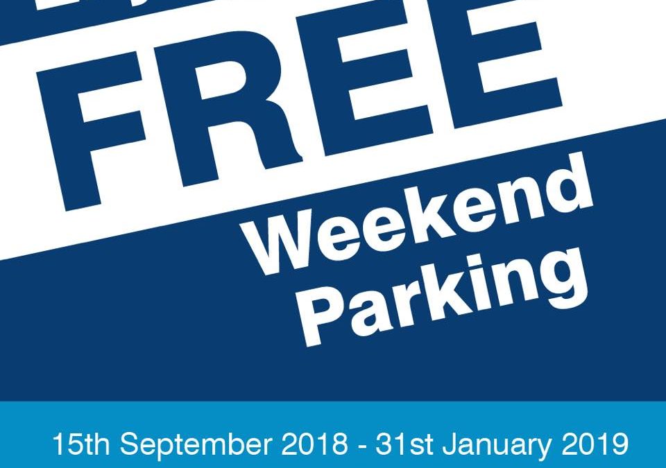 FREE Weekend Car Parking on Spinning Gate Shopper Car Park