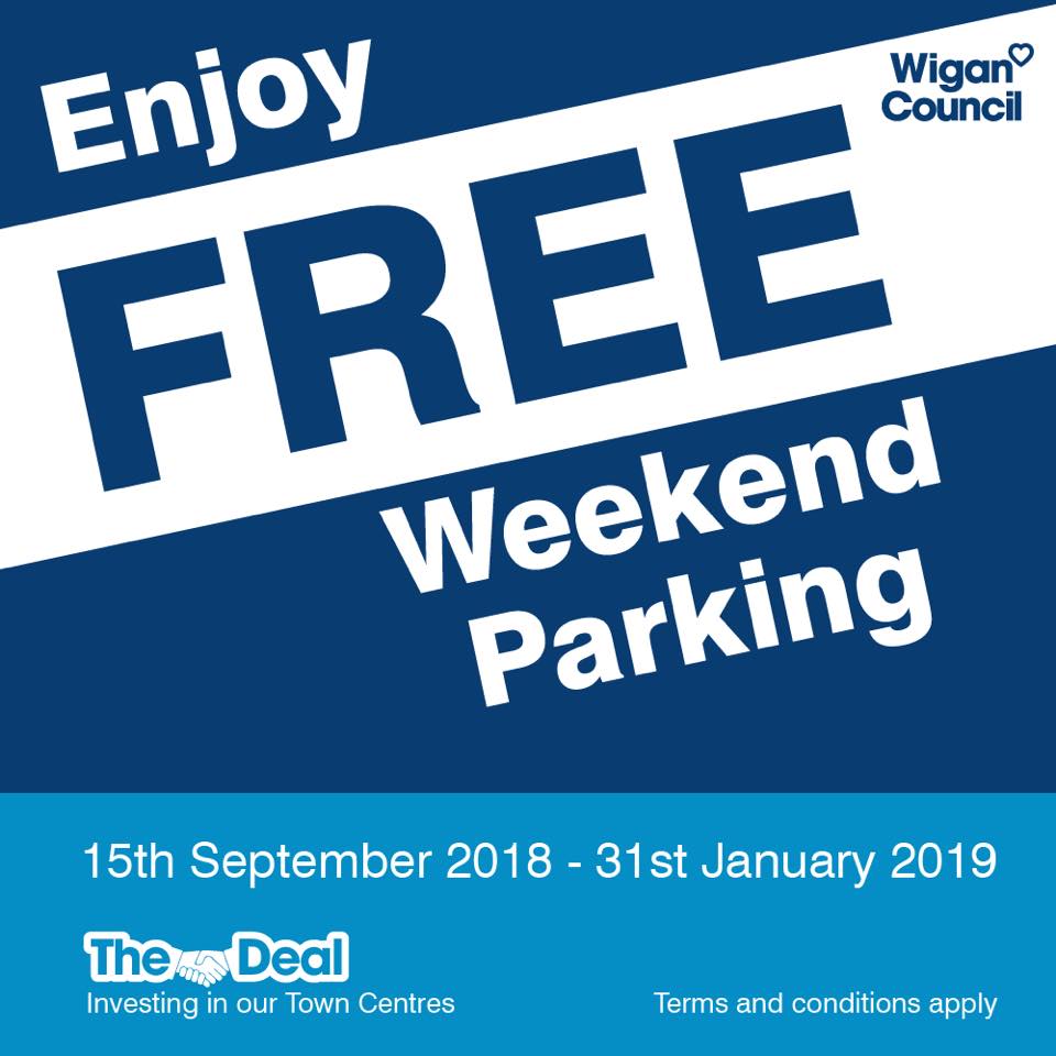 FREE Weekend Car Parking on Spinning Gate Shopper Car Park Spinning