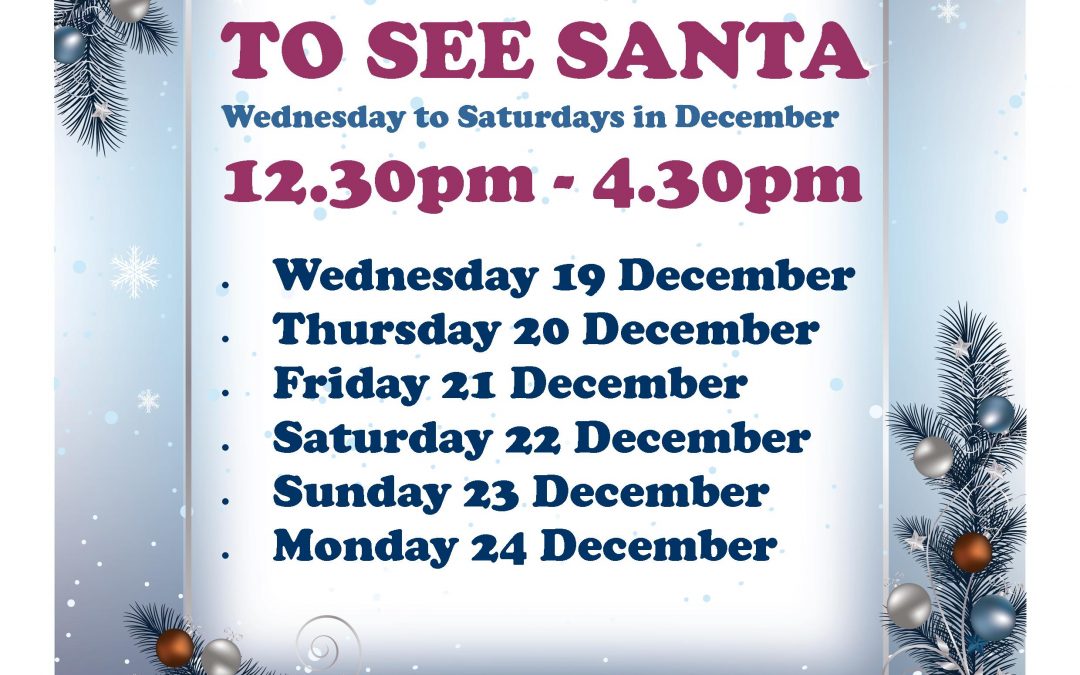 Free Santa Visits – Christmas Week