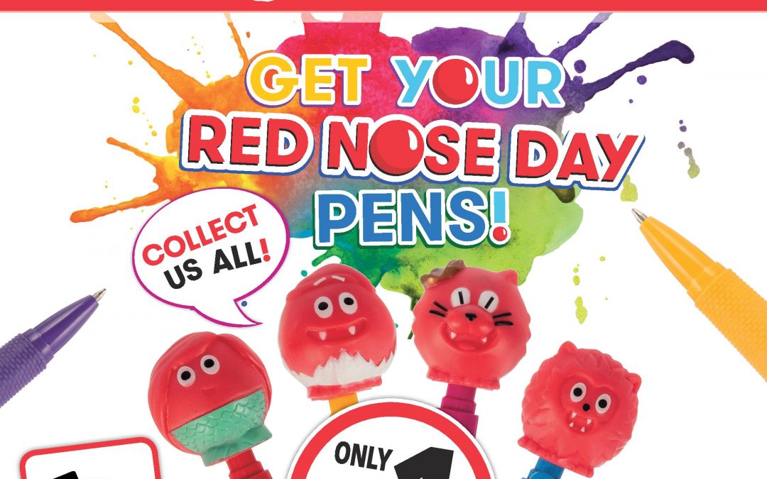 Red Nose Day at Ryman Stationery