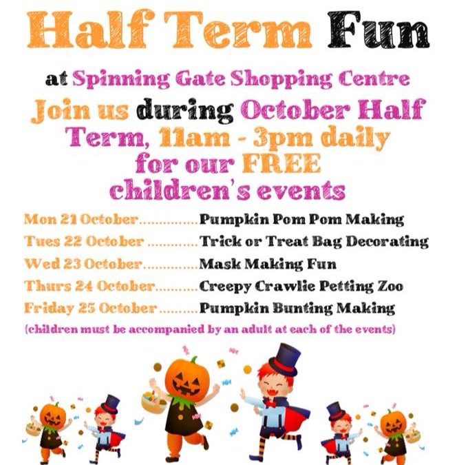 October Half Term Family Fun – Free children’s Events