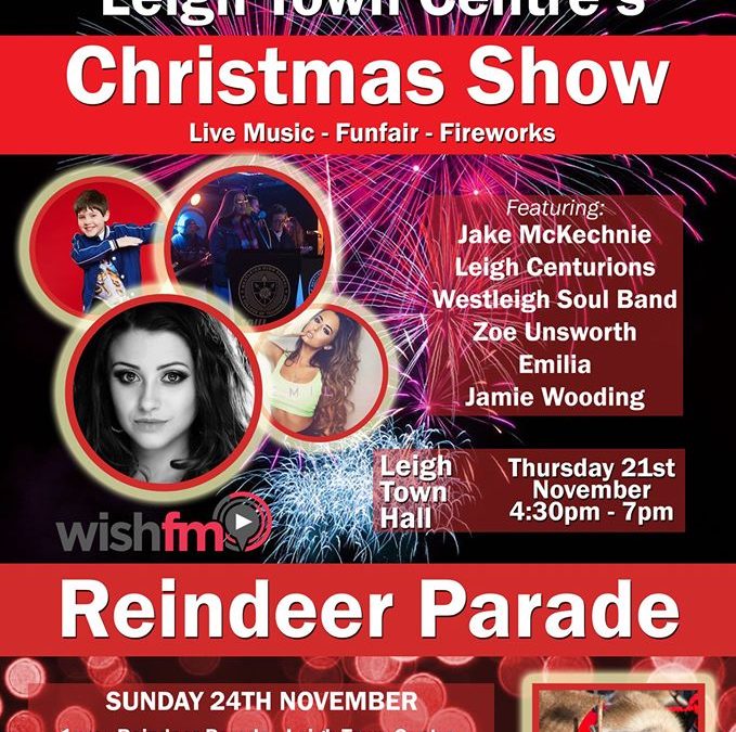Leigh Town Centre – Reindeer Parade – Sunday 24 November