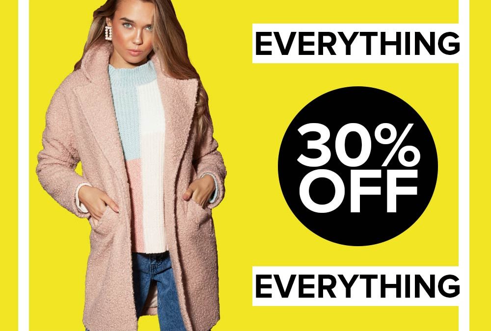 30% off at Select Fashion  Spinning Gate Shopping Centre