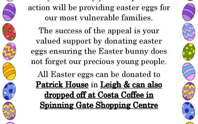 Easter Egg Appeal for Compassion in Action (local charity)