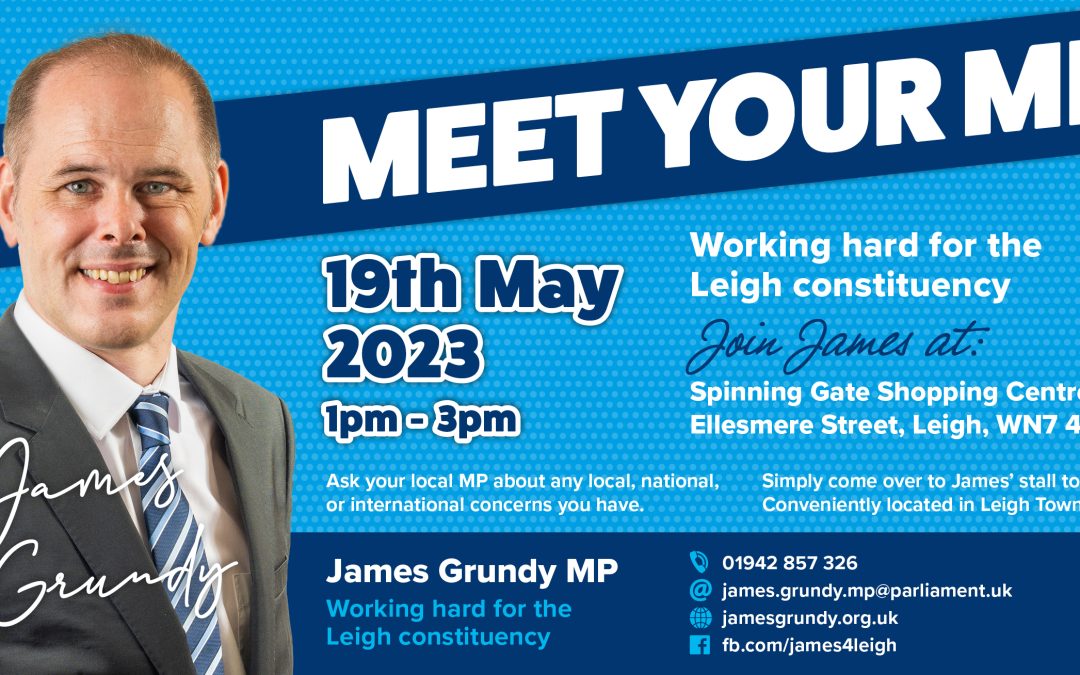 Meet your MP Event – Friday 19 May, 1pm – 3pm