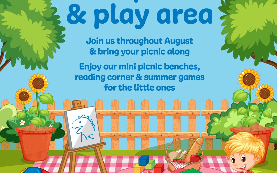 Free Summer Picnic & Play Area at Spinning Gate Shopping Centre