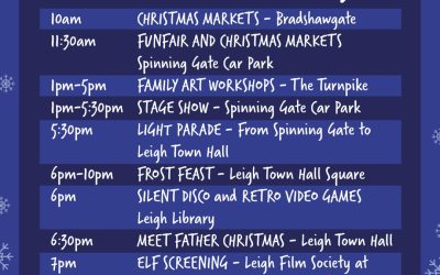 Leigh Town Centre Christmas Event – Saturday 18 November